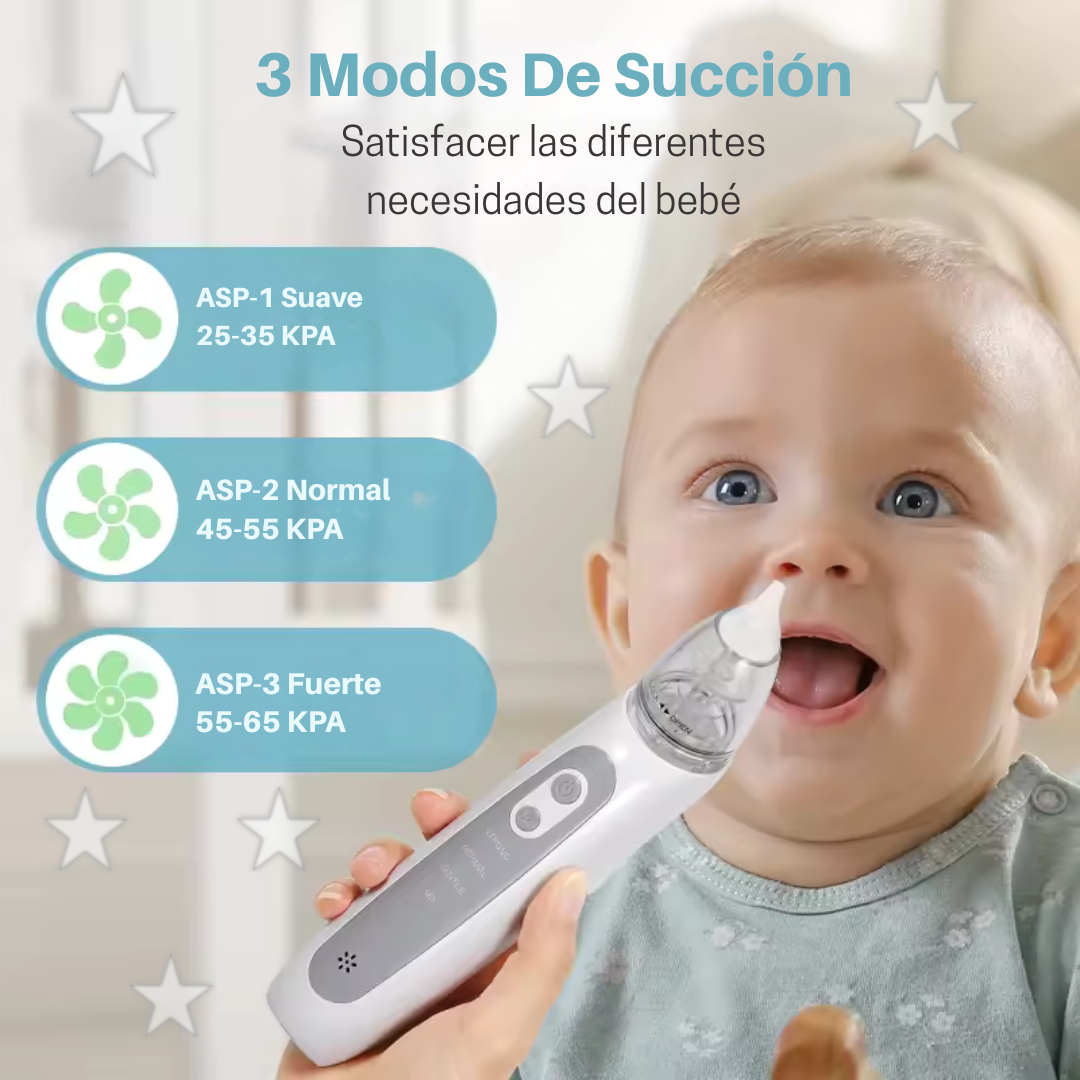 Baby Respira | Aspirador Nasal Eléctrico